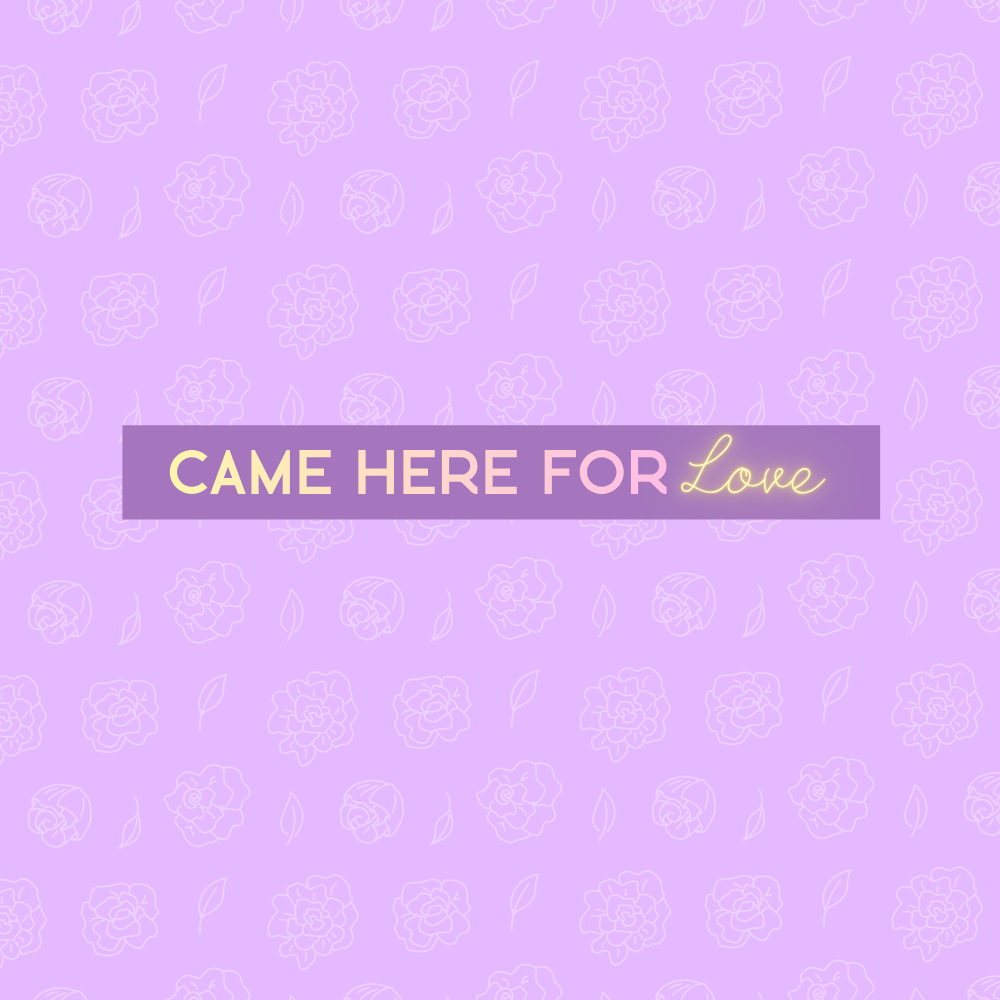 Came Here For Love Sticker Pack